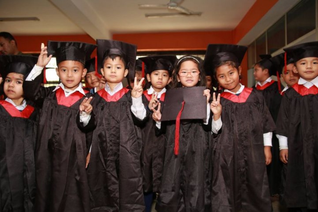 KG Graduation 2074 Photo